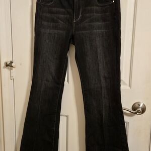 White House Black Market Dark Flare Jeans